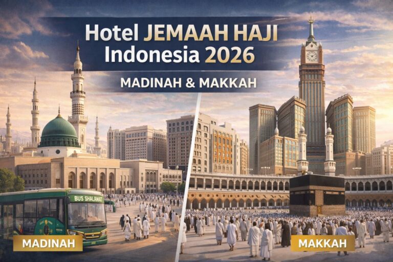 Daftar Hotel Jemaah Haji Indonesia 2026 di Madinah dan Mekkah