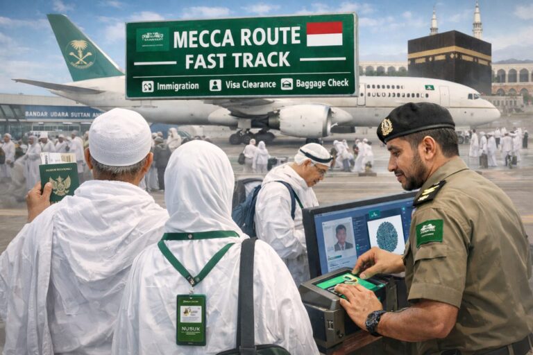Tambah Satu Lagi! Arab Saudi Buka Layanan Fast Track Haji di Makassar. Apa Keuntungannya?