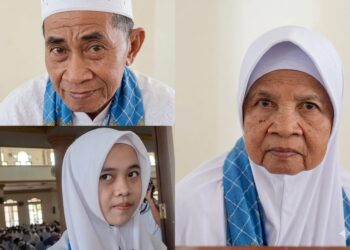 Jemaah haji tertua dan termuda Kabupaten Banjar