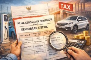 Kendaraan listrik akan dikenai pajak