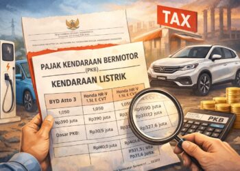 Kendaraan listrik akan dikenai pajak