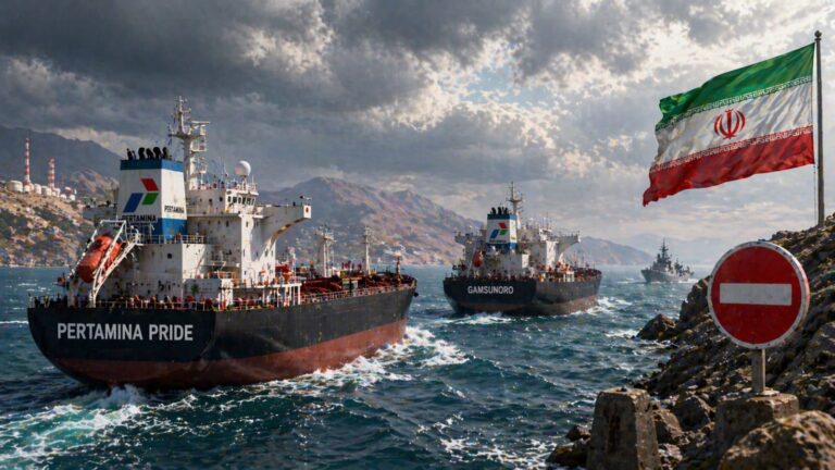 Selat Hormuz Ditutup Lagi. Bagaimana Nasib 2 Kapal Tanker Pertamina?