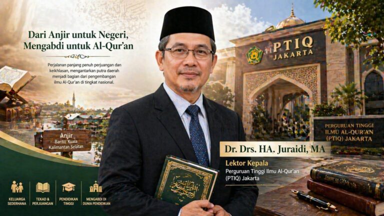 Membanggakan! Putra Daerah Asal Anjir Kalsel Terpilih Menjadi Lektor Kepala PTIQ Jakarta