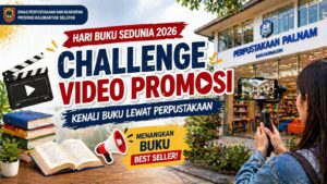 Lomba promosi dalam rangka hari buku sedunia 2026