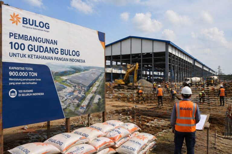 Disetujui Kemenkeu, BULOG Bakal Bangun 100 Gudang Beras Berteknologi Baru Senilai Rp5 Triliun