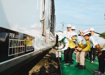 Uji Coba Perdana Biodiesel B50 di Kereta Api Dimulai