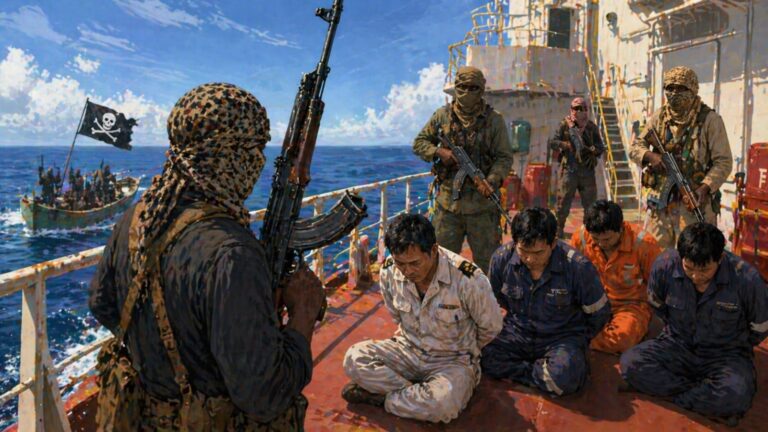 Kapten Kapal WNI Disandera Perompak Somalia. Begini Kronologinya!