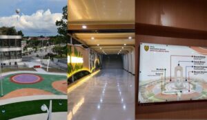 Ruang Terbuka Hijau [RTH] modern di kawasan bekas kantor Disnakertrans Palangka Raya