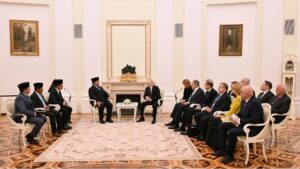 Presiden Prabowo dan Presiden Valdimir Putin bertemu di tengah dinamika global