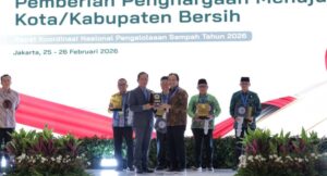 Gubenur Kalsel Raih Penghargaan Nasional Pengelolaan Sampah 2026