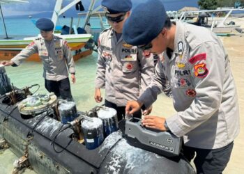 Polda NTB cek benda mirip torpedo yang ditemukan di Gili Trawangan