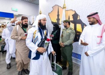 Jemaah Pakistan tiba di Madinah