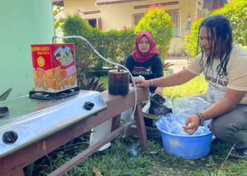 Masyarakat Kelurahan Gadang, Banjarmasin ubah sampah plastik jadi petasol