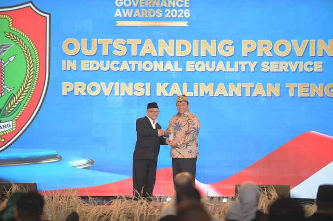 Kalteng Raih National Governance Award 2026 Sektor Pendidikan. Ini Tantangannya!