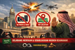 larangan sebar foto di Arab