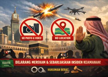 larangan sebar foto di Arab