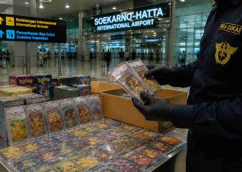 Bea Cukai Amankan Ribuan Kartu Pokémon di Bandara Soekarno Hatta