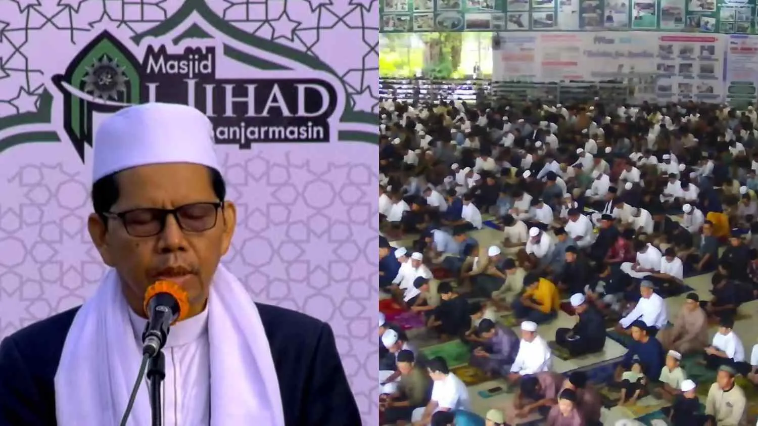 Ribuan Jemaah Padati Shalat Idul Adha 1447 H di Masjid Al Jihad Banjarmasin