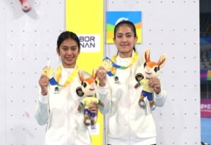 Duet Srikandi Indonesia Sabet Emas Speed Relay di China