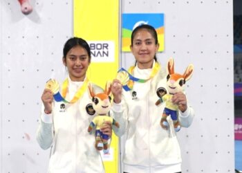 Duet Srikandi Indonesia Sabet Emas Speed Relay di China