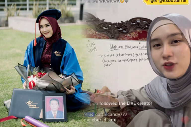Hadirkan Konten Positif di TikTok, Kreator Cantik Ini Rutin Ajarkan Ngaji lewat Live Streaming