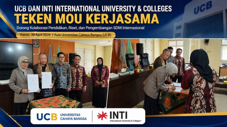 Kolaborasi Internasional Dimulai, UCB dan INTI University Malaysia Sepakati MoU Pendidikan dan Riset