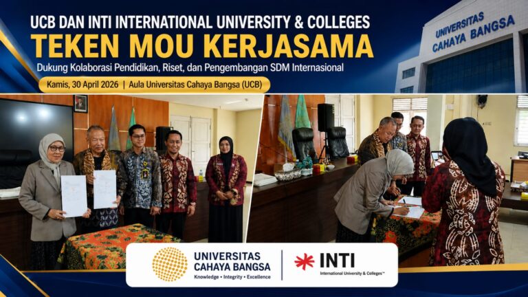 Kolaborasi Internasional Dimulai, yoUCB dan INTI University Malaysia Sepakati MoU Pendidikan dan Riset