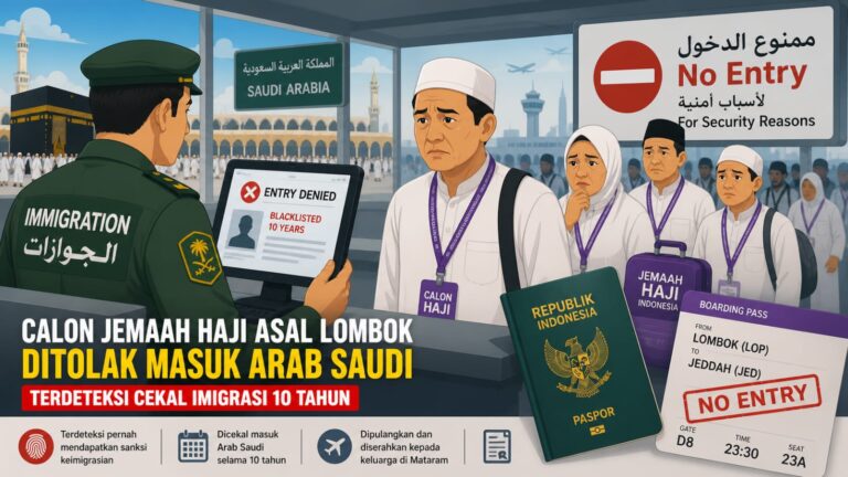 Calon Haji Asal Lombok Ditolak Imigrasi Arab Saudi Karena Pelanggaran Ini!