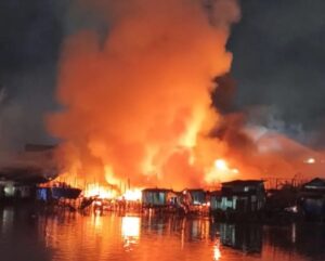 Kebakaran Pasar Harum Manis Banjarmasin