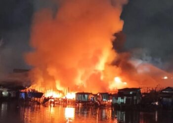 Kebakaran Pasar Harum Manis Banjarmasin
