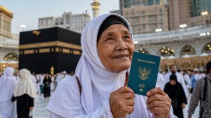 Nenek asal Maros jadi icon haji 1447 H