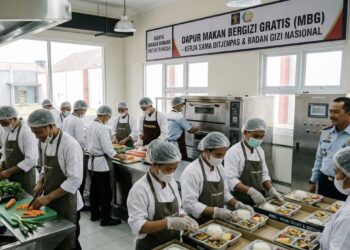 Dapur Makan Bergizi Gratis di Lapas