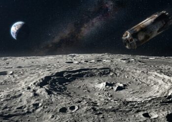 Puing Roket SpaceX Diperkirakan Hantam Bulan dengan Kecepatan Tinggi