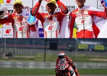 Pembalap Indonesia Rheza Danica Raih Podium Kedua di ARRC Thailand 2026