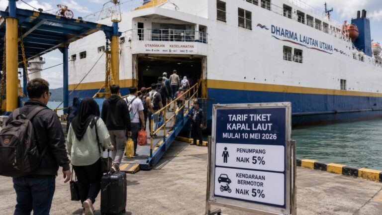 Harga Tiket Kapal Laut di Banjarmasin Naik Imbas Kenaikan Harga BBM!