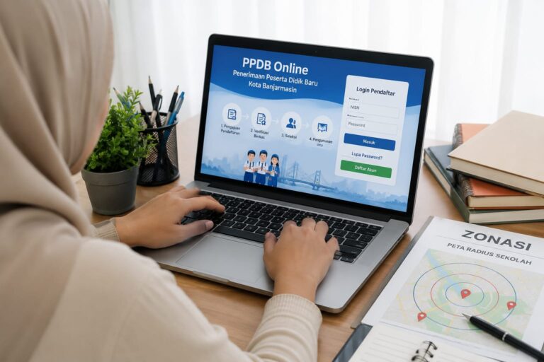Disdik Banjarmasin Pastikan PPDB 2026 Online: Tekankan Orang Tua Fokus Zonasi