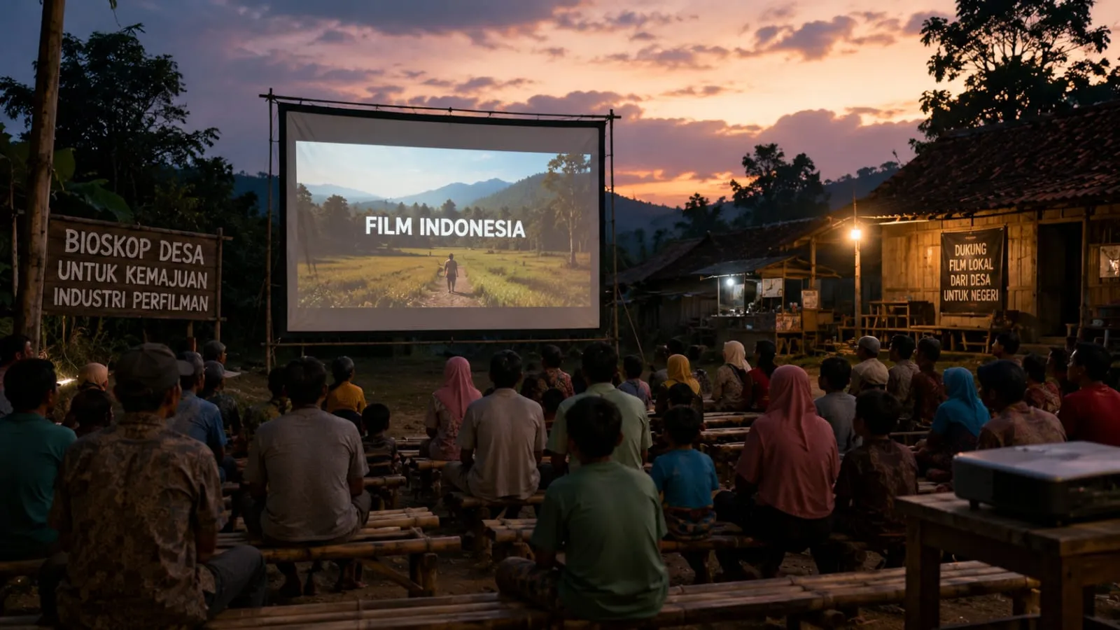 bioskop desa