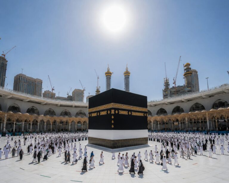 Fenomena Langka Terjadi pada Hari Arafah, Matahari Tepat di Atas Ka’bah!