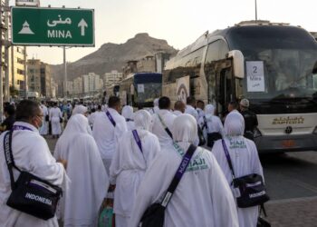 Ribuan Jemaah Indonesia Berangkat Lebih Awal ke Mina