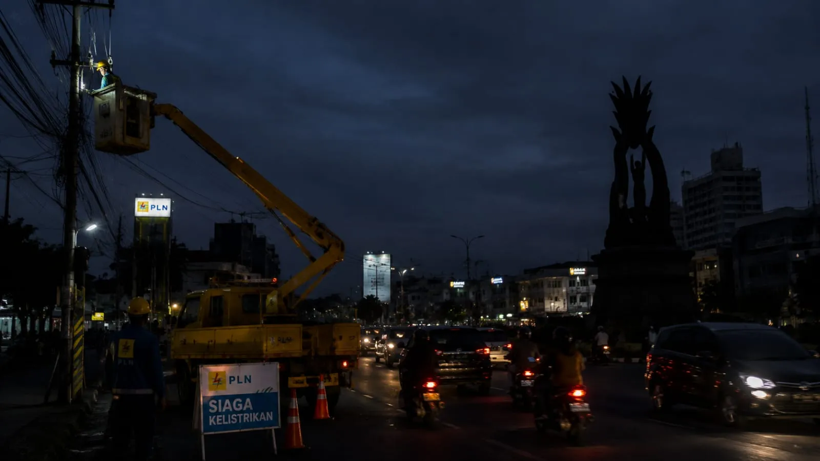 kuranganya pasokan listrik di Provinsi Riau