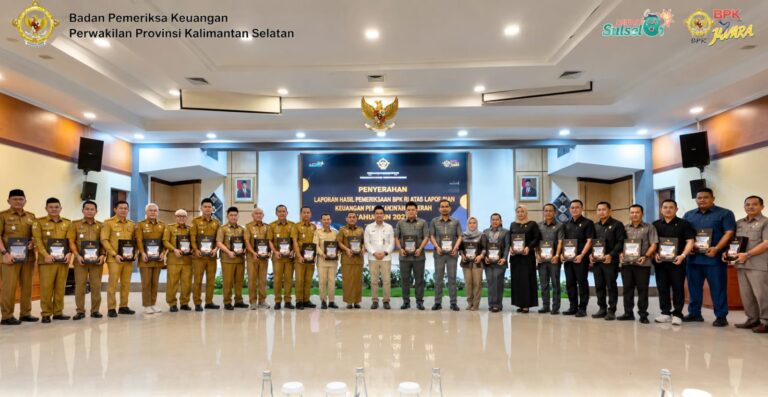 Seluruh Daerah di Kalsel Kembali Raih WTP, BPK Soroti Tindak Lanjut Temuan