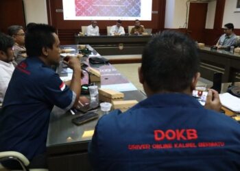 Rapat penyesuaian tarif transportasi online di Kalsel
