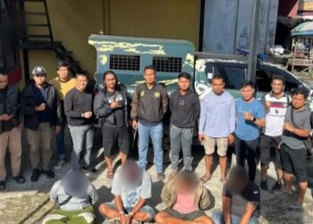 Polresta Banjarmasin Bongkar Pungli Sopir Truk di SPBU Basirih Banjarmasin