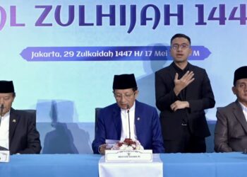 Sidang Isbat Penetapan Idul Adha 1447 H pada Senin