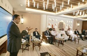 Anies Baswedan saat diskusi bersama tim dari pemerintah Kota Riyadh dan KerajaanArab Saudi