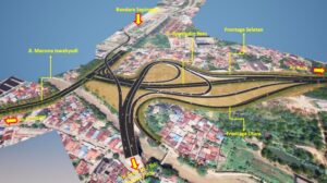 Gambaran Jalan Tol IKN Seksi 3A-2 Karangjoang-KKT Kariangau-Jembatan Sungai Wain yang akan beroperasi pada 2027