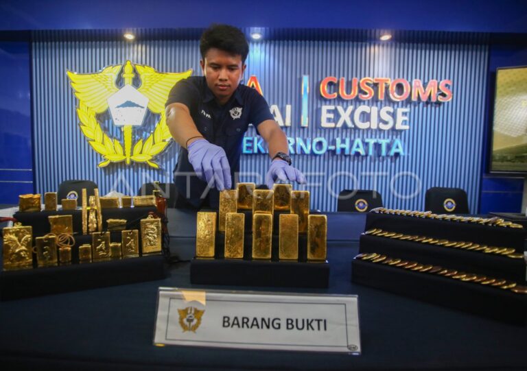 Bea Cukai Soekarno-Hatta Bongkar Upaya Selundupkan Emas Senilai Rp45,73 Miliar