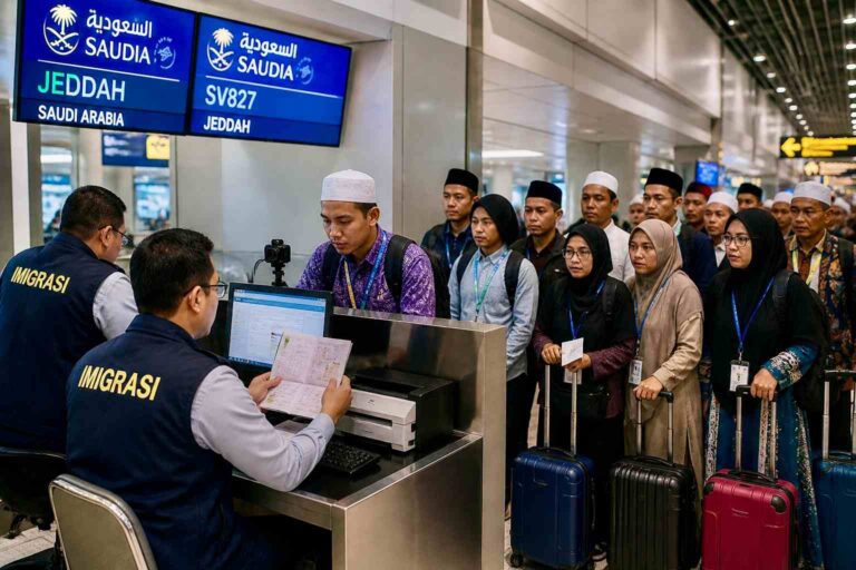 Keberangkatan 23 WNI Calon Haji Ilegal Berhasil Digagalkan di Bandara Soetta