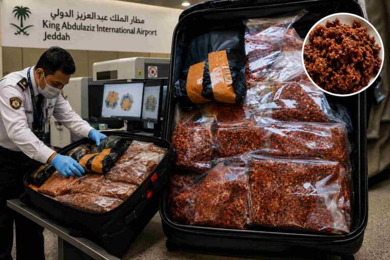 Petugas Bandara Jeddah Curiga Koper Jemaah Haji RI, Setelah Dibongkar Ternyata Berisi 5Kg Tempe Orek