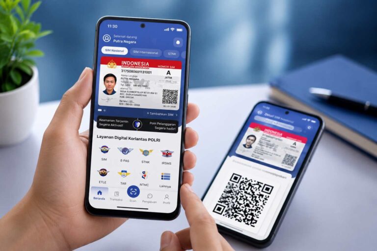 Korlantas Polri Pastikan SIM Digital Setara SIM Fisik. Begini Cara Buatnya!